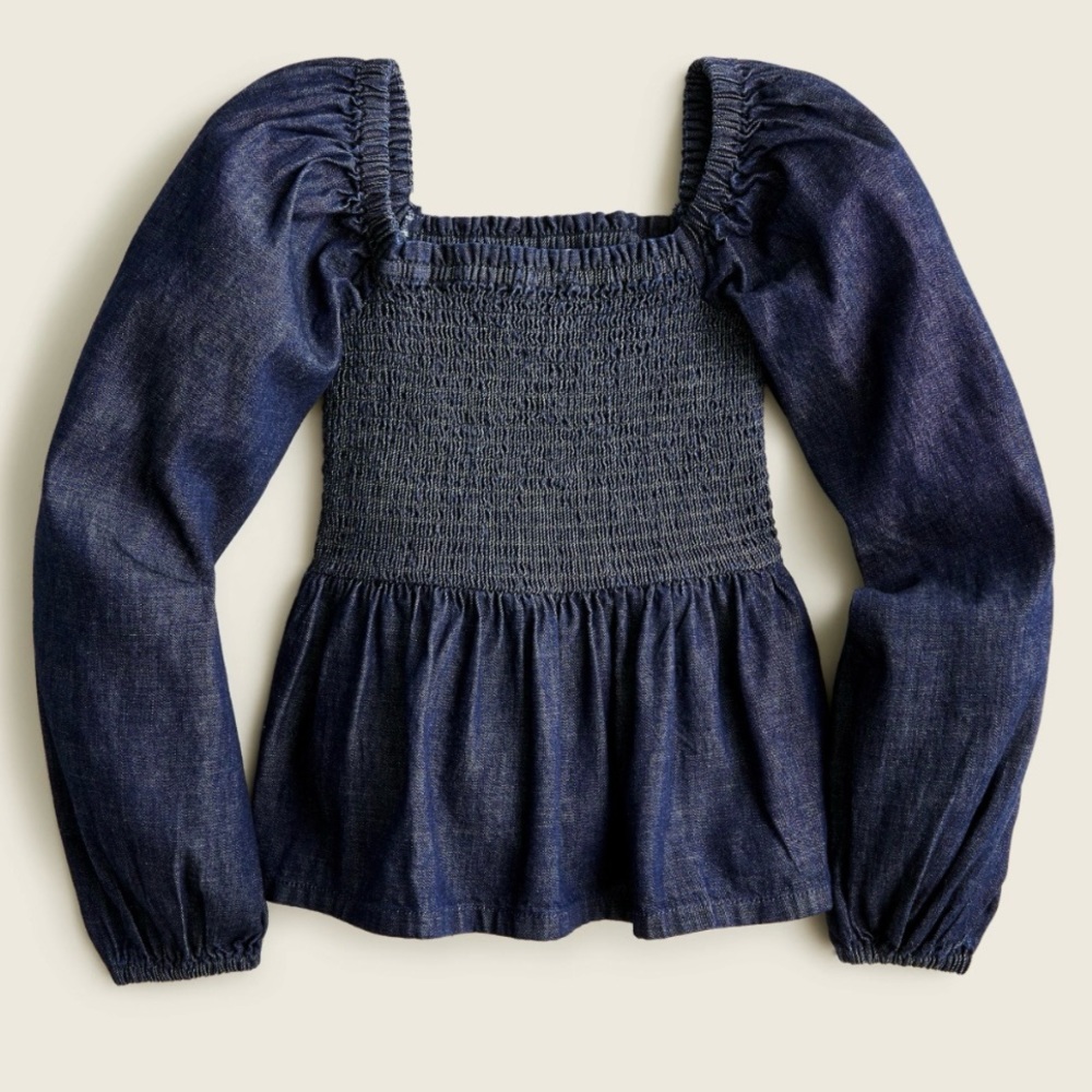 J.Crew Women’s Puff Sleeves Top